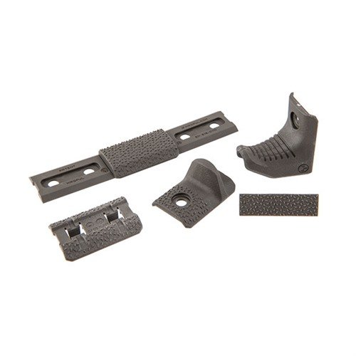 Le M-LOK Hand Stop Kit de MAGPUL offre un meilleur contrôle de l'arme, protège ta main de la chaleur et se configure facilement avec ses accessoires inclus.