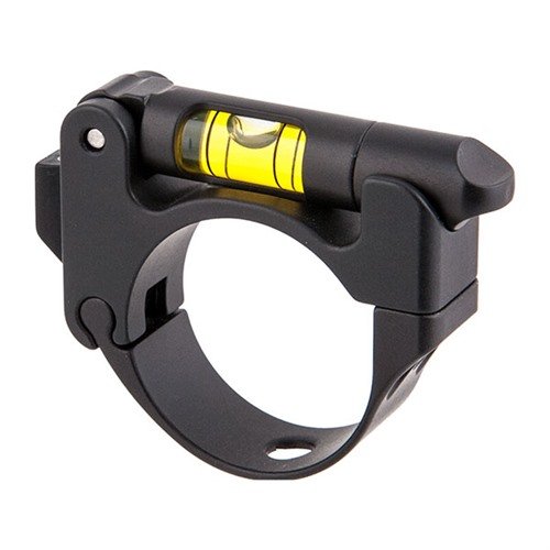 Le niveau Accu/Level se fixe sur le tube de ta lunette pour corriger l'erreur de cant, offrant une tenue verticale parfaite et améliorant ta précision.