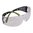 Lunettes de tir SECUREFIT, verres transparents, monture noire