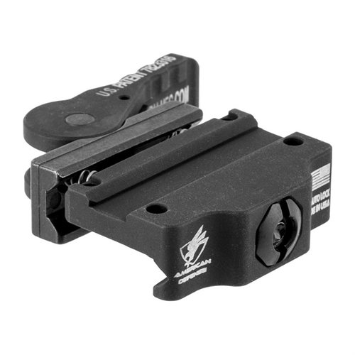 Le montage AD-MRO-L pour Trijicon Miniature Rifle Optic est ultra léger, en aluminium 6061 T6, avec un système de verrouillage QD Auto Lock™ pour un ajustement parfait.
