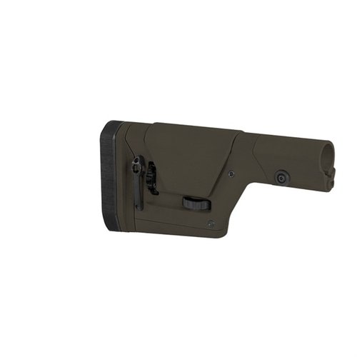 Le PRS GEN3 de MAGPUL est une crosse précise et ajustable pour AR15/AR10, offrant confort, robustesse et flexibilité pour tes tirs de précision.