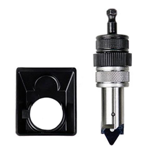 Avec le DELUXE POWER QUICK TRIM, tu peux tailler et chanfreiner en quelques secondes. S'adapte à n'importe quelle visseuse sans fil et inclut tout le nécessaire!