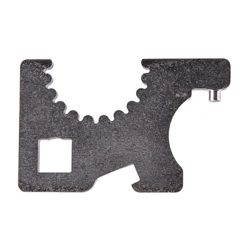 Le BARREL NUT WRENCH de Geissele est parfait pour tous les écrous de canon Geissele, ainsi que ceux des HK 416 et BRN-4, offrant une utilisation facile et efficace.