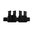 Découvrez le DOUBLE MAG CARRIER de GALCO INTERNATIONAL en noir. Porte-chargeur en cuir de qualité avec réglages de tension. Parfait pour .45 ACP. 🌟 Achetez maintenant !