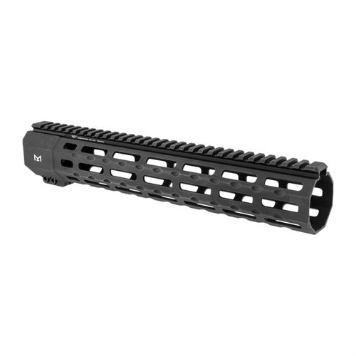 Découvre le garde-main SP Series de Midwest Industries : robuste, en aluminium, avec 7 slots M-LOK, un rail MIL-STD 1913 et fabriqué aux USA.