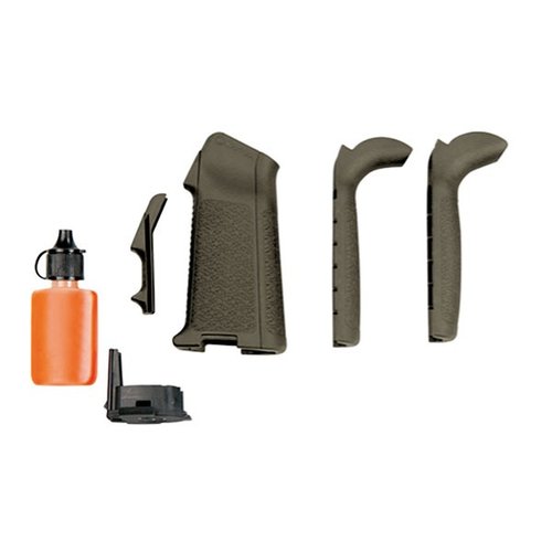 Le kit MIAD GEN 1.1 te permet de personnaliser ta prise avec des inserts interchangeables, offrant confort et praticité pour ton AR-15/M4 ou AR-308.