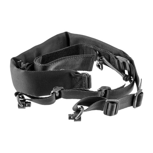 Le V-TAC Padded Sling avec cuff te permet d'ajuster rapidement ta position, offrant confort et rapidité pour engager des cibles dans n'importe quelle situation.