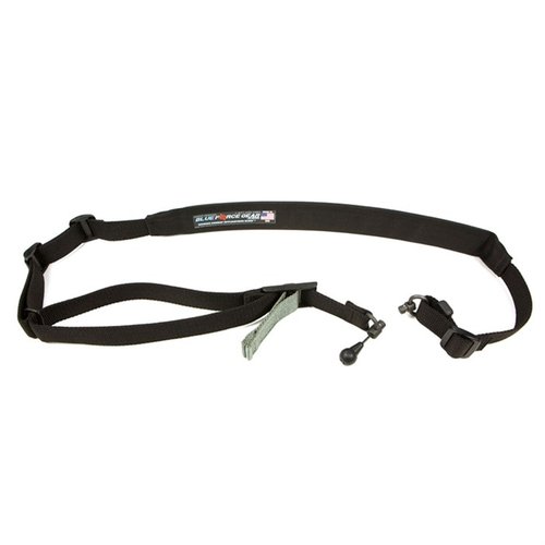 Le Vickers 2-1 RED Swivel Sling te permet de passer instantanément du mode 2 points à 1 point, tout en offrant un ajustement rapide et un confort optimal.