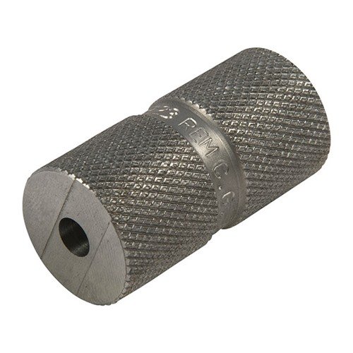 Avec le gauge de longueur/espacement de douille Lyman, vérifie facilement la tête de tes douilles .223 Rem pour une sécurité et une précision optimales.