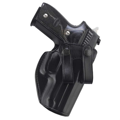 Léger et confortable, ce holster en cuir de selle premium s'attache facilement à ta ceinture, offrant un accès rapide à ton arme avec une prise en main optimale.
