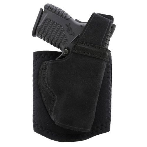 Le holster Ankle Lite offre un confort exceptionnel grâce à son bandage en néoprène et sa sangle de rétention renforcée, tout en sécurisant ton arme.