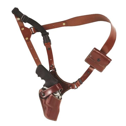 Le Great Alaskan est un holster en cuir premium, idéal pour porter un revolver en toute sécurité lors de tes aventures en pleine nature, avec un confort optimal.