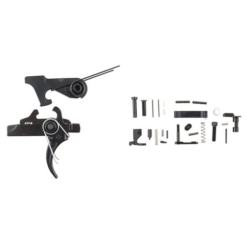 Le kit de pièces AR-15 avec le déclencheur Geissele 2 stages offre des composants de haute qualité pour une installation facile et une précision accrue.