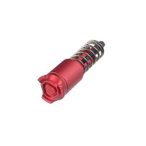 Le Forward Assist rouge de Strike Industries est léger en aluminium, avec un pawl en acier pour une durabilité optimale et une fonctionnalité de verrouillage fiable.