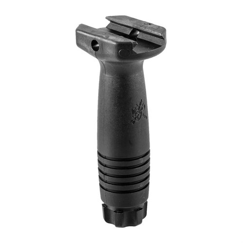 Le PICATINNY VERTICAL GRIP de KNIGHTS ARMAMENT est un grip vertical avant qui se fixe facilement sur n'importe quel rail MIL-STD-1913, améliorant ta prise en main.
