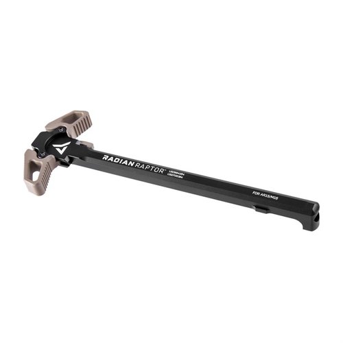 Le Raptor™ est un charging handle ambidextre révolutionnaire, rapide et fluide, fabriqué en aluminium 7075 de qualité aéronautique, parfait pour tous.