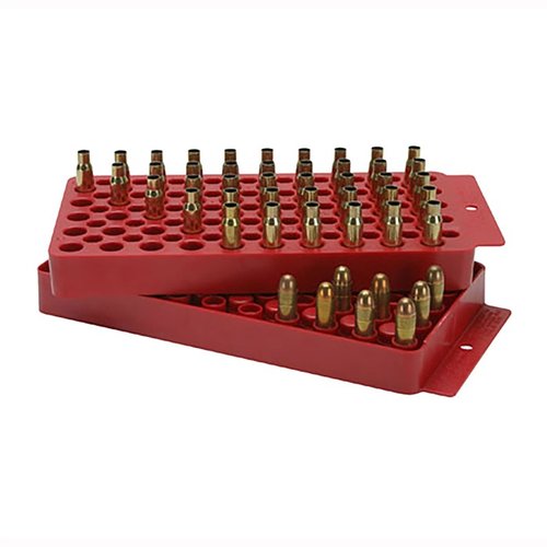 Le plateau de rechargement universel MTM Case-Gard peut contenir 50 cartouches, compatible avec presque toutes les cartouches de fusil et de pistolet, y compris les nouvelles.