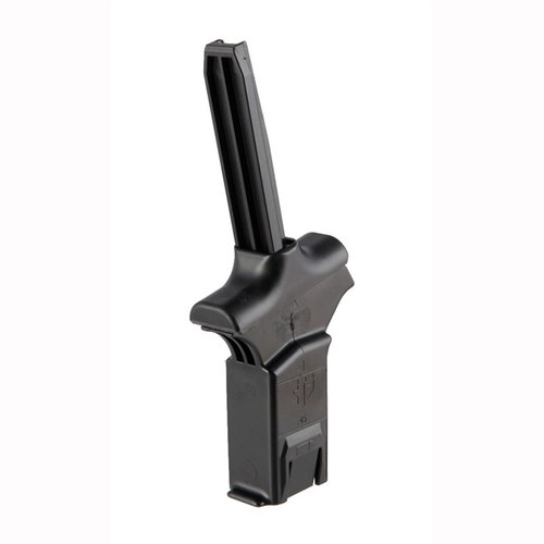 Le Universal Pistol Mag Loader .45 cal te permet de charger facilement tes chargeurs, réduit la fatigue des doigts et résiste aux conditions extrêmes.