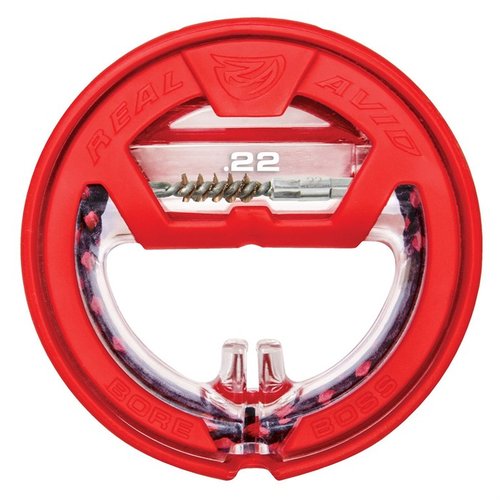 Le kit Bore Boss de Real Avid est facile à utiliser, avec un câble de 32 pouces, une brosse en bronze et un mop pour un nettoyage efficace en un seul passage.