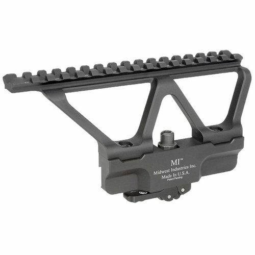 Fixe tes optiques sur ton AK-47 avec le Midwest Industries AKG2 Side Mount, en aluminium durable, finition anodisée et design 1 pièce pour garder le zéro.