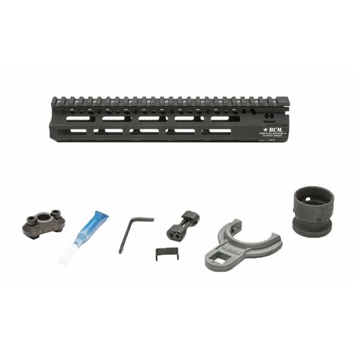 Le handguard BCM MCMR M-LOK® est léger, robuste et permet un montage facile d'accessoires, tout en préservant la précision de ton arme grâce à son design free-float.