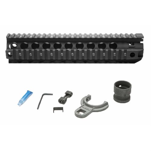Le handguard BCM QRF de Bravo Company offre un maintien libre de pression sur le canon, quatre rails Picatinny et un système de verrouillage pour une précision optimale.