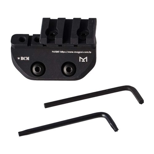 Le BCMGunfighter 1913 Light Mount M-LOK te permet d'installer facilement des accessoires Picatinny sur ton handguard M-LOK, léger et durable.