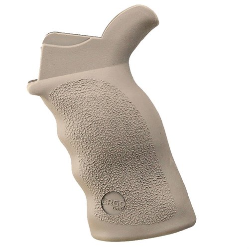 Le grip Tactical Deluxe offre une prise supérieure grâce à son design ergonomique, sa texture SureGrip® et sa résistance aux huiles, idéal pour les grandes mains.