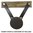 Cible gong ronde de 8 po