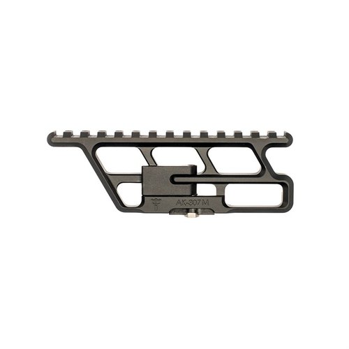 Le Yugo Lower Rail Optic Mount de RS Regulate te permet de fixer solidement une optique sur ton AK Yugo, avec un réglage précis pour un confort optimal.