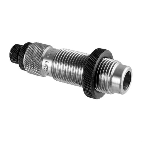 Le Redding Premium Handgun Expander Die facilite l'entrée dans la douille, aligne parfaitement la balle et évite de rayer le plomb lors du chargement.