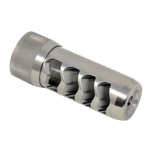 Gère le recul de tes armes magnum avec le Sidewinder Magnum Muzzle Brake, facile à installer sans shims, en acier inoxydable et durable.