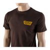 Découvre le T-shirt Vintage Brownells en coton fin : ultra doux, pré-rétréci, avec logo rétro et construction Cut-N-Sew pour un confort optimal au tir.