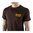 T-shirt homme logo vintage en coton fin S marron