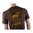 T-shirt homme logo vintage en coton fin S marron