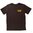 T-shirt homme coton fin logo vintage XL marron