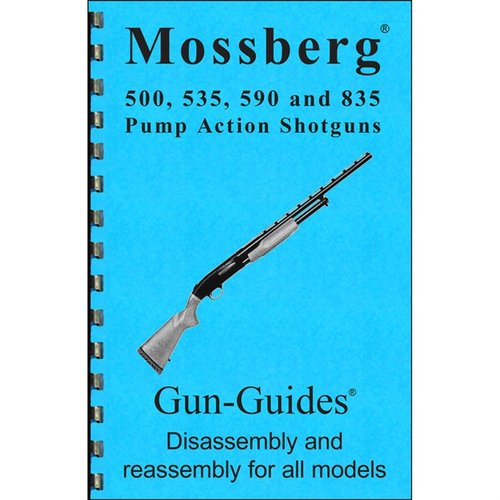 Le guide d'assemblage et de désassemblage Mossberg 500, 535, 590 et 835 offre des instructions détaillées avec schémas et illustrations pour un entretien facile.