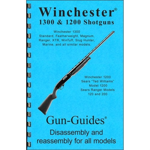 Le guide d'assemblage et de désassemblage des fusils Winchester 1300 et 1200 offre des instructions claires, des schémas détaillés et des astuces pratiques pour un entretien facile.