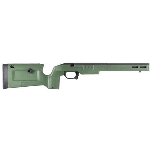 Améliore ton Remington 700 avec le châssis Bravo : aluminium robuste, polymer durable, ajustable, compatible AICS et M-LOK, le tout pour 2,9 lbs.