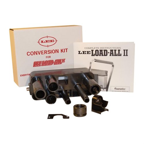 Le kit de conversion Lee Load All te permet de transformer ton Load-All II en 12, 16 ou 20 gauge, avec tout le nécessaire : die carrier, steel sizer, et plus.