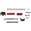 Kit de pièces pour culasse GLOCK® 9MM, noir/rouge