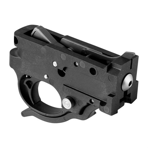 Améliore le tir avec le Drop-In Trigger Assembly de Powder River Precision pour Ruger 10/22, offrant un poids de 2,25 lbs et un tir net et court.