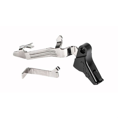 Améliore ton Glock Gen 5 avec le kit ZEV Pro Flat Face Trigger pour un tir plus net et précis, grâce à une conception robuste et des tests rigoureux.