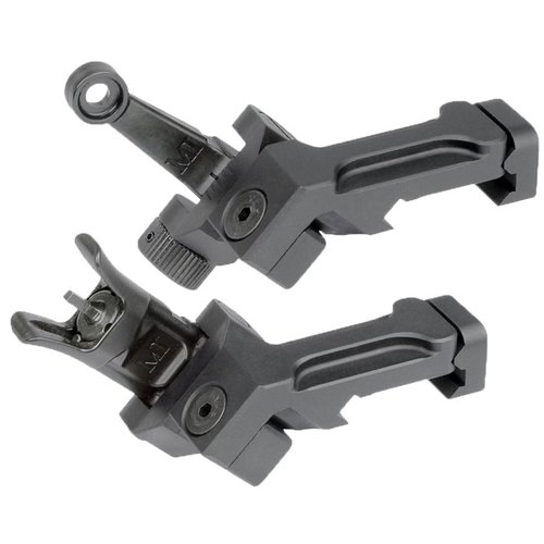 Découvre le AR-15 Combat Rifle Offset Sight Set : visée précise, construction en acier de qualité militaire, ajustements MOA et design compact pour une fiabilité optimale.