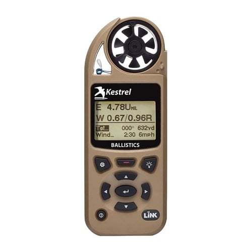 Le Kestrel 5700 est un calculateur balistique abordable avec correction pour des tirs précis, Bluetooth pour connectivité et mode météo complet.