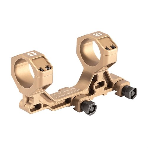 Le Badger Ordnance Condition One Modular Mount maximise ton espace de montage, avec un décalage de 1,70" pour s'adapter aux supports de point rouge 1/3.