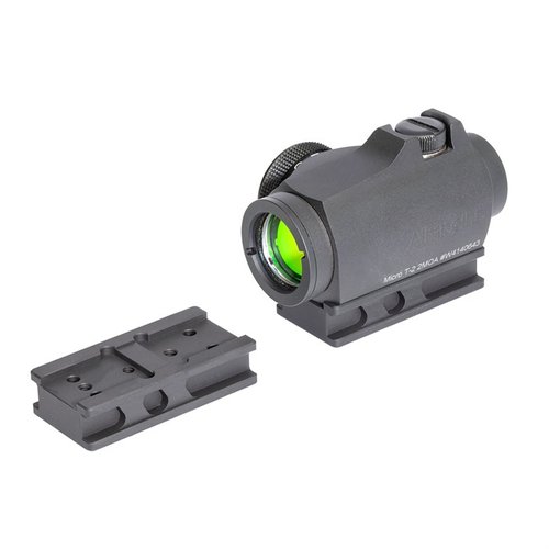 Le support Condition One de Badger Ordnance te permet de fixer facilement un micro viseur comme l'Aimpoint T1/T2, en aluminium robuste pour une durabilité maximale.