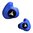Découvrez les bouchons d'oreille moulés sur mesure Decibullz en bleu. Parfait ajustement, isolation phonique supérieure et personnalisables. Protégez votre audition dès maintenant! 🎧🔵