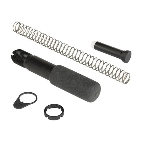 Le kit d'assemblage AR-15 Pistol Buffer Tube est fabriqué en aluminium 6061 T6, indestructible, avec un capuchon rembourré et une garantie à vie.