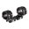 Monture de lunette 34 mm 1.250" 0 MOA